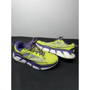 Hoka One One Womens Size 8 Infinite Volt Purple Running Shoes Sneakers 1009649